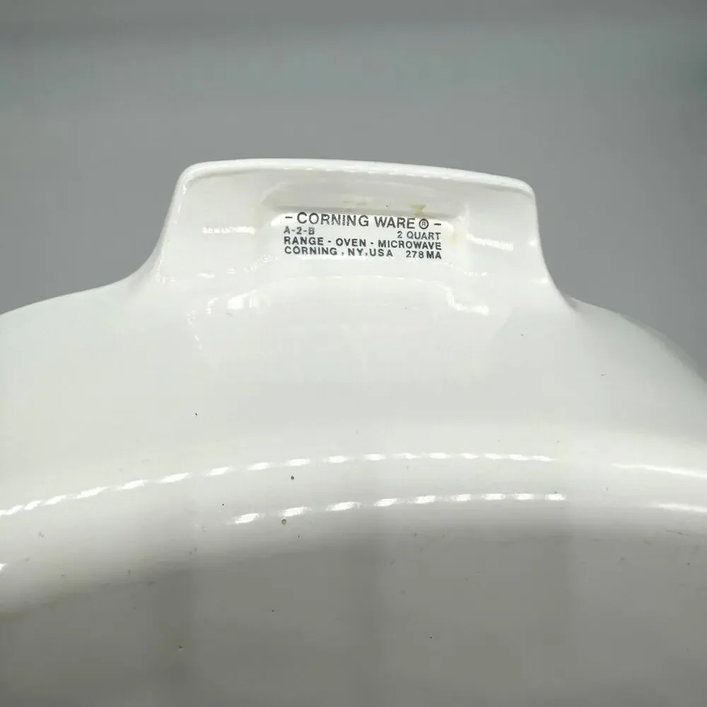 Vintage Corning Ware Spice of Life La Marjolaine A-2-B 2 Qt Casserole Dish
